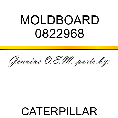 MOLDBOARD 0822968