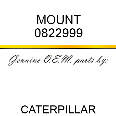 MOUNT 0822999