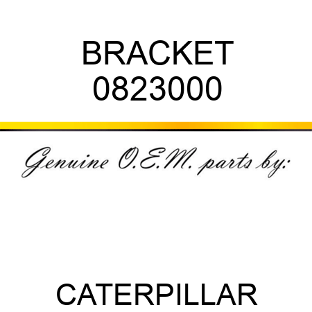 BRACKET 0823000