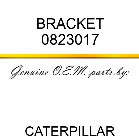 BRACKET 0823017