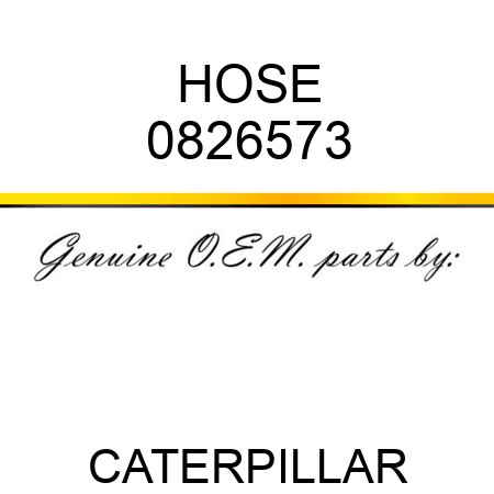 HOSE 0826573