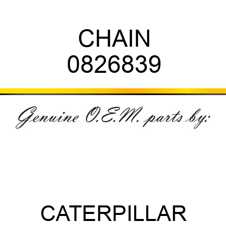 CHAIN 0826839