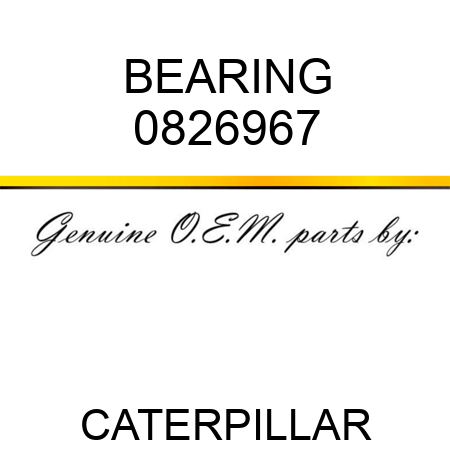 BEARING 0826967