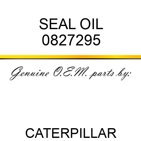 SEAL OIL 0827295