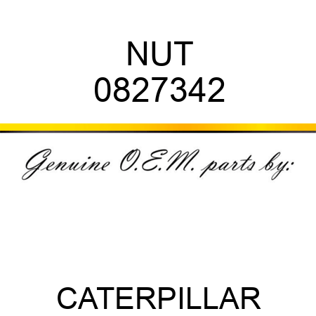 NUT 0827342