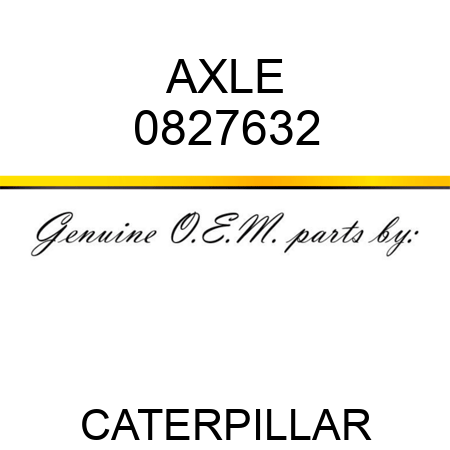 AXLE 0827632