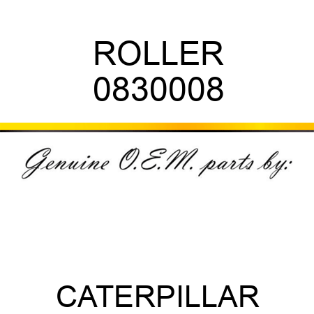 ROLLER 0830008