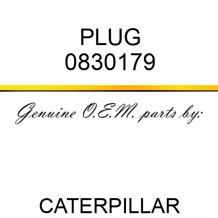 PLUG 0830179