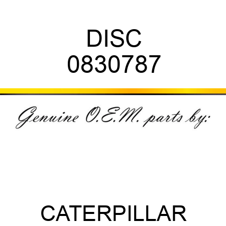 DISC 0830787