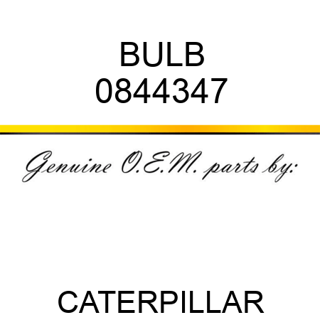 BULB 0844347
