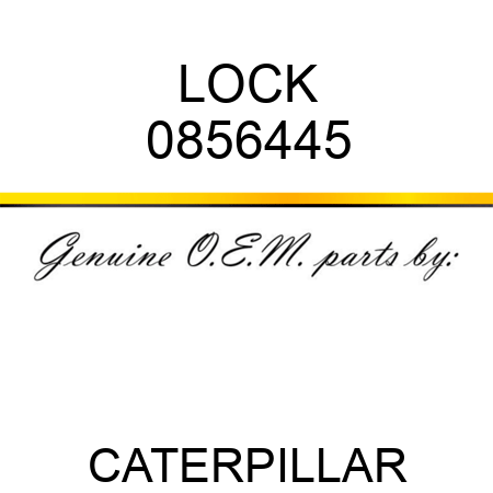 LOCK 0856445