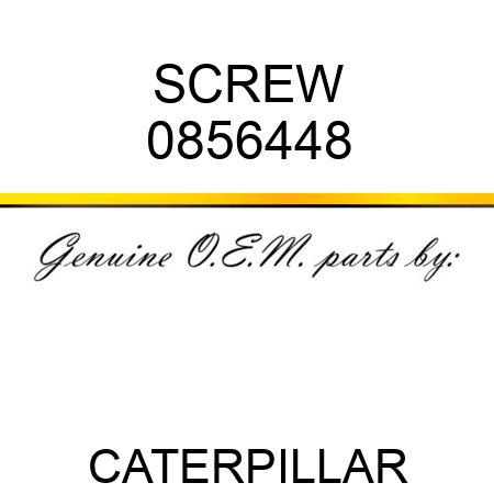 SCREW 0856448