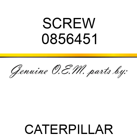 SCREW 0856451