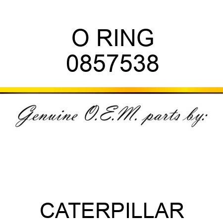 O RING 0857538