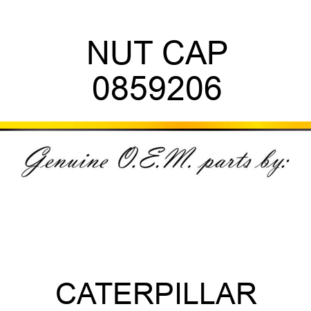 NUT CAP 0859206