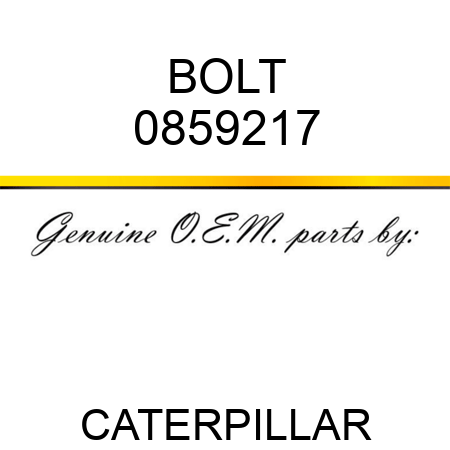 BOLT 0859217