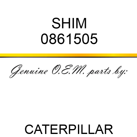 SHIM 0861505