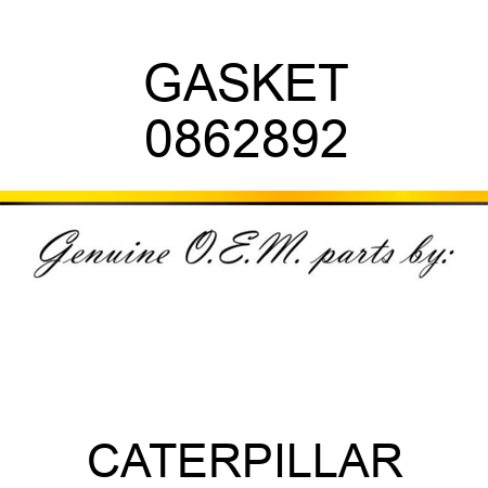 GASKET 0862892