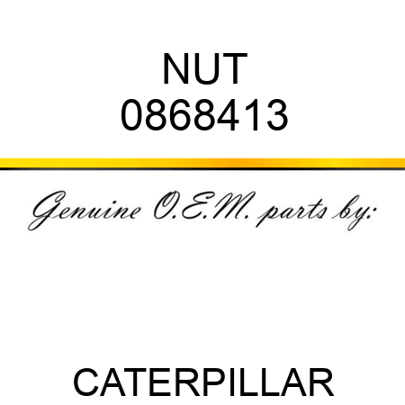 NUT 0868413