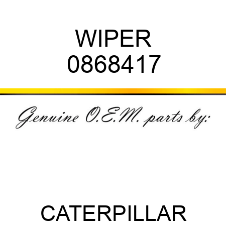 WIPER 0868417