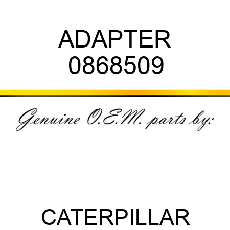 ADAPTER 0868509