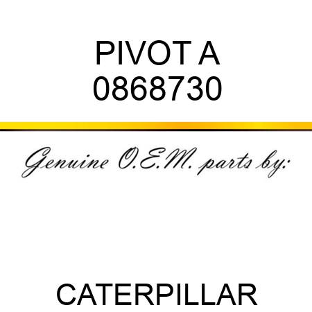 PIVOT A 0868730