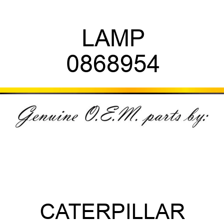 LAMP 0868954