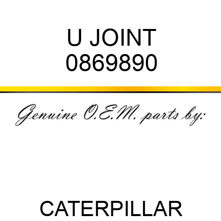 U JOINT 0869890