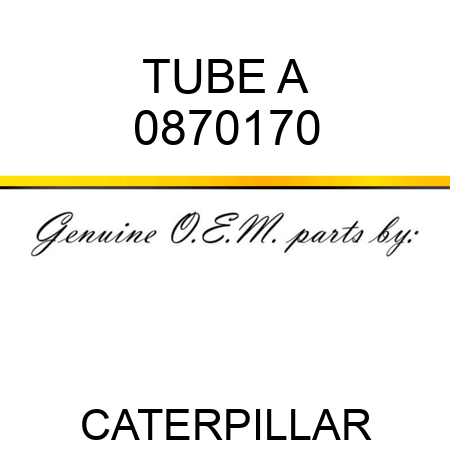 TUBE A 0870170