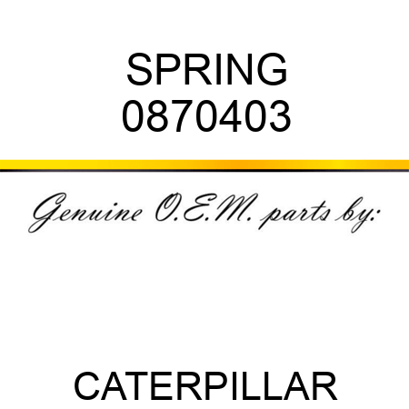 SPRING 0870403