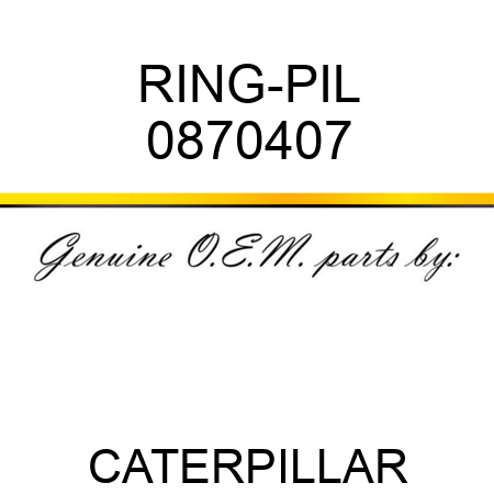 RING-PIL 0870407