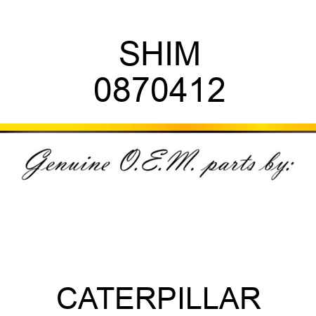 SHIM 0870412