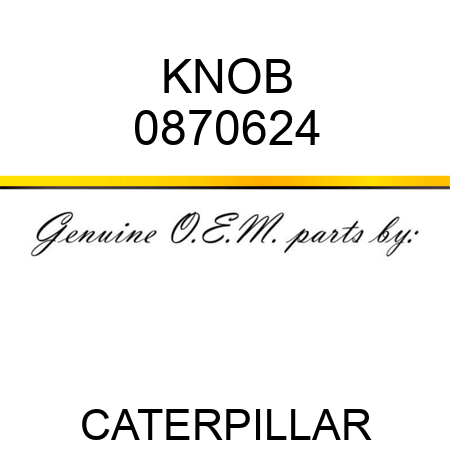 KNOB 0870624