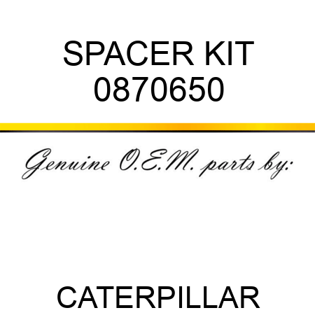 SPACER KIT 0870650