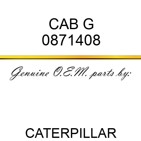 CAB G 0871408