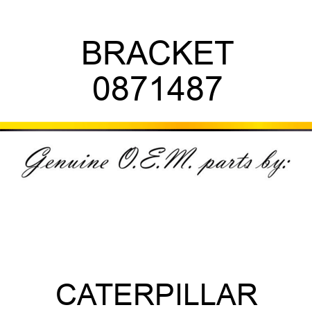 BRACKET 0871487