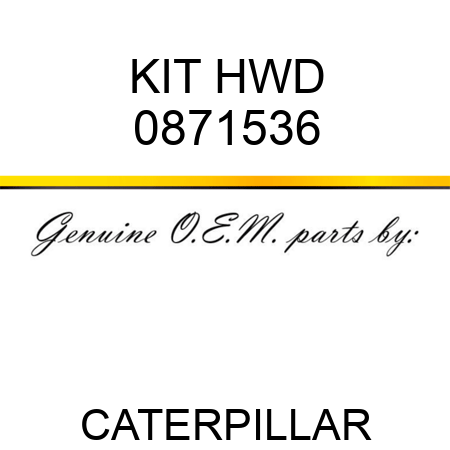 KIT HWD 0871536