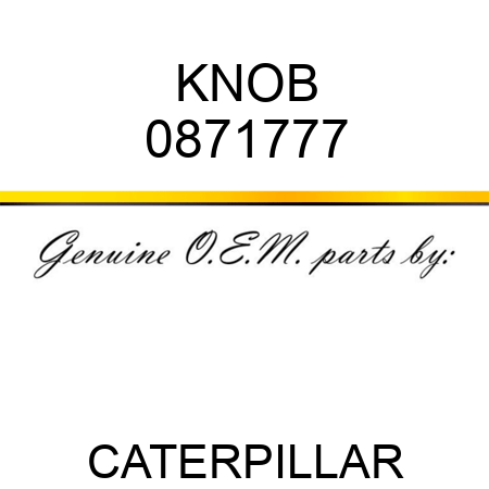 KNOB 0871777