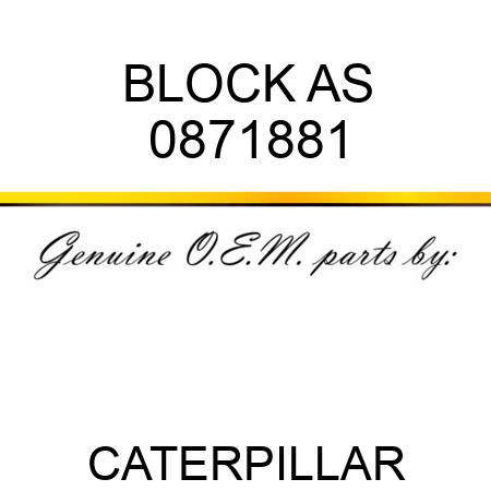 BLOCK AS 0871881