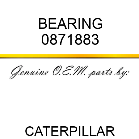 BEARING 0871883