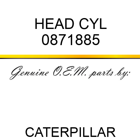 HEAD CYL 0871885