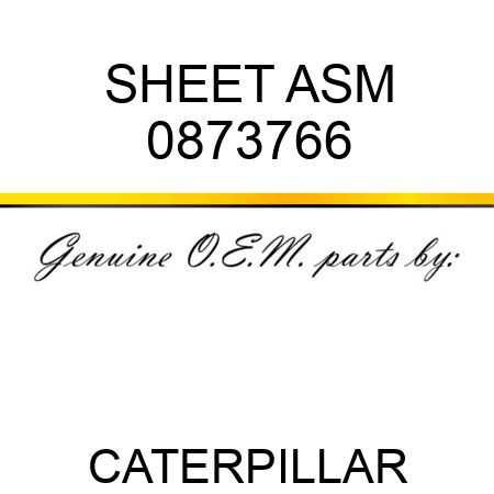 SHEET ASM 0873766