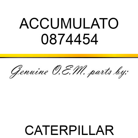 ACCUMULATO 0874454