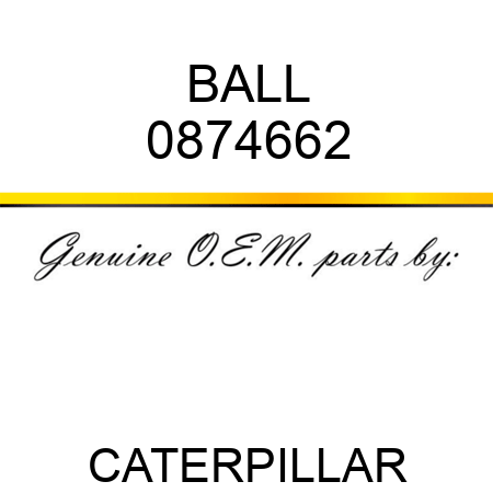 BALL 0874662