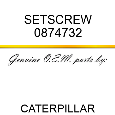 SETSCREW 0874732