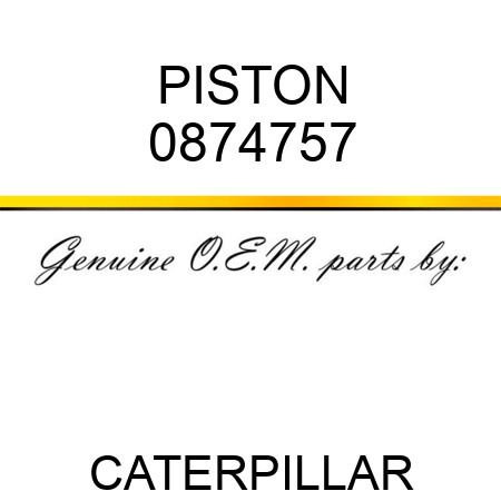 PISTON 0874757