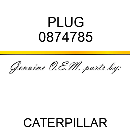 PLUG 0874785