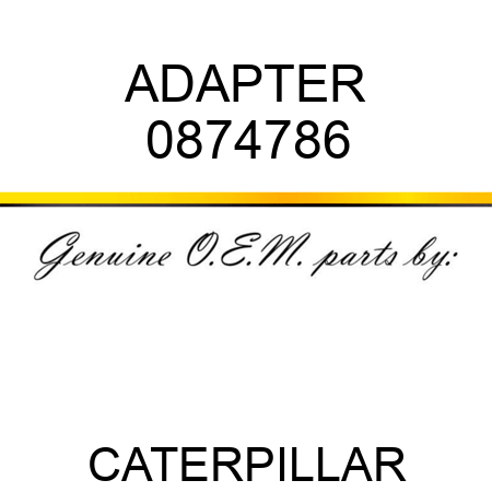 ADAPTER 0874786