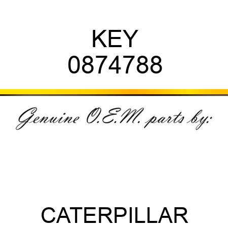 KEY 0874788