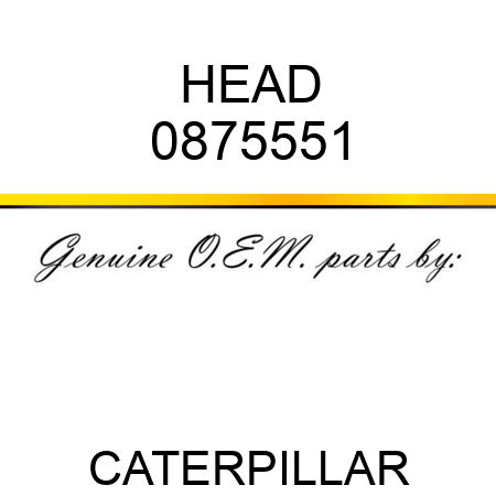 HEAD 0875551